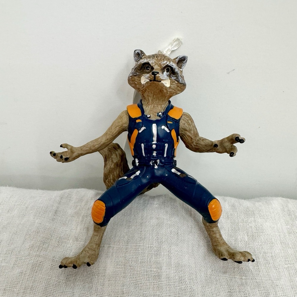 2017 Hallmark‎ Rocket Racoon Ornament Guardians Of The Galaxy VOL 2 No Box
